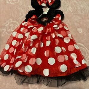Disney Baby Black and Red Dress